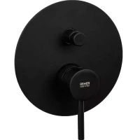 Смеситель для душа Remer X-Style X09LNO Черный матовый латунь встраиваемый