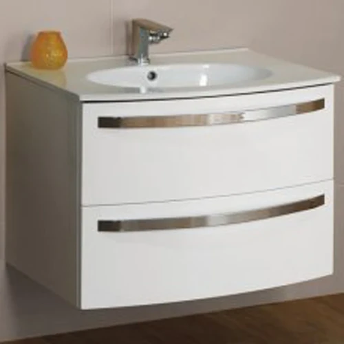 Тумба под раковину Cezares Comfort 75 54356 подвесная Bianco lucido МДФ / ЛДСП