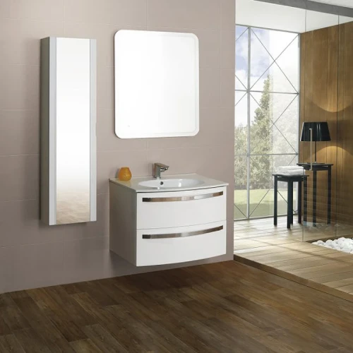 Тумба под раковину Cezares Comfort 75 54356 подвесная Bianco lucido МДФ / ЛДСП