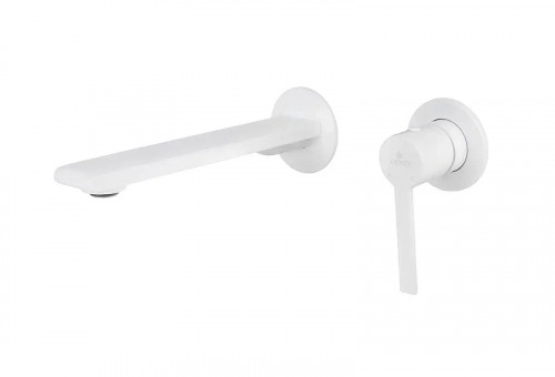 Смеситель для раковины Kaiser Serio 05511-4 цвет Белый матовый