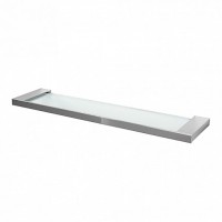 Стеклянная полка Aquanet 5687 Хром