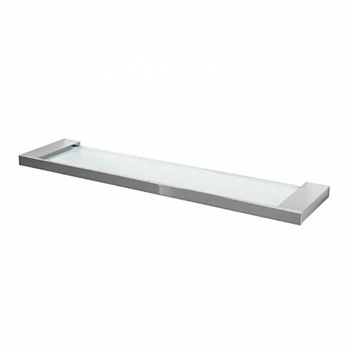 Стеклянная полка Aquanet 5687 Хром