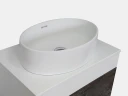 Раковина-чаша Runo Ovale 50 00-00001359 Белая