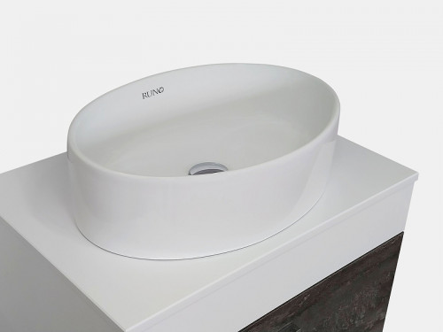 Раковина-чаша Runo Ovale 50 00-00001359 Белая