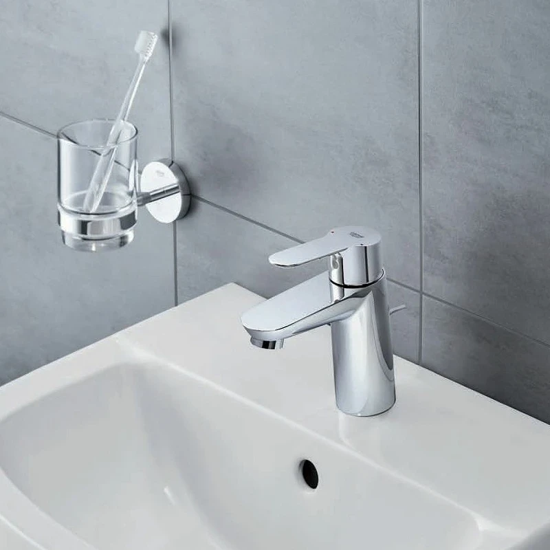 Смеситель для раковины Grohe BauEdge 23757000 с гигиеническим душем
