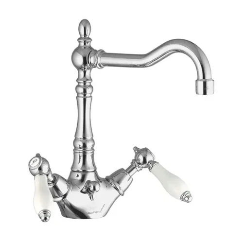 Смеситель для раковины Fima Carlo Frattini Herend F5411CR цвет Хром