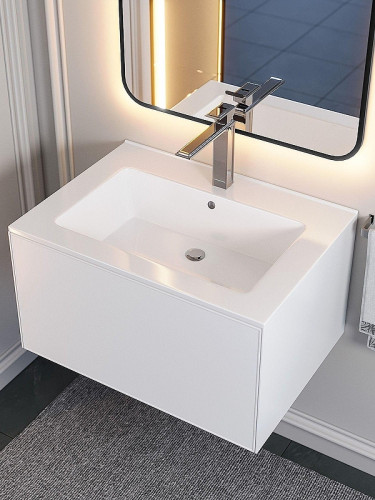 Раковина Uperwood Parma Premium 66 4538342000 цвет Белый глянцевый