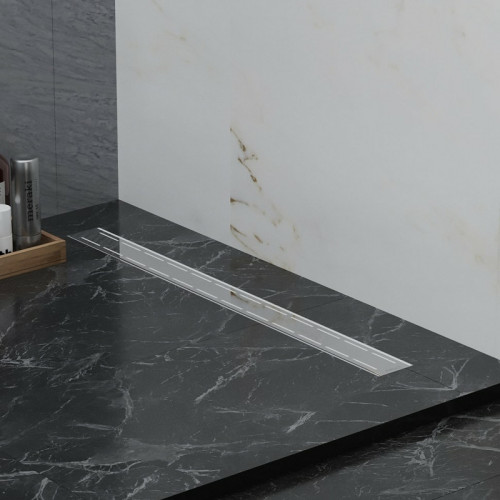 Душевой лоток Paini Line 850 CH850LN с решеткой Хром глянец