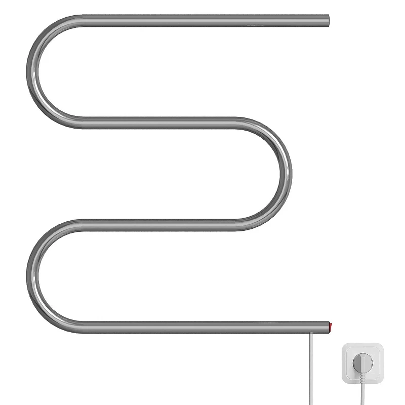 Электрический полотенцесушитель Mixline Simple 60х60 556803 цвет Хром
