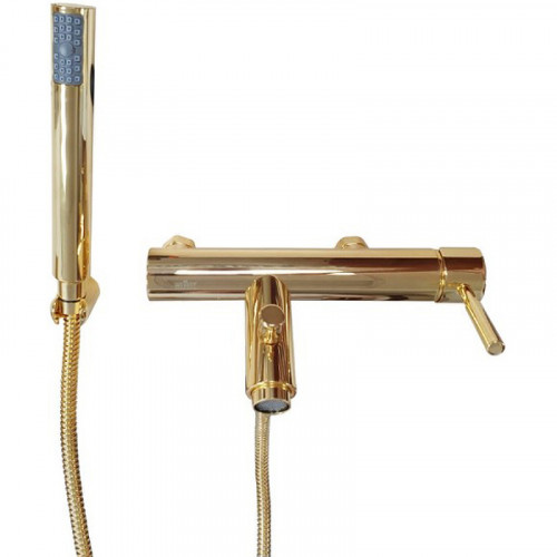Смеситель для ванны Webert Rimini RI850101010 Золото на стену