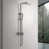 Душевая система Timo Tetra-Thermo SX-0169/18 с термостатом Черное золото