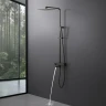 Душевая система Timo Tetra-Thermo SX-0169/18 с термостатом Черное золото