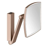Косметическое зеркало Keuco iLook_move 17613299004 цвет красное золото шлифованное