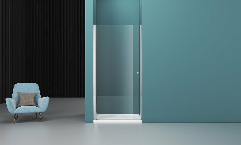Душевая дверь BelBagno Etna 90 ETNA-B-1-90-C-Cr профиль Хром стекло прозрачное