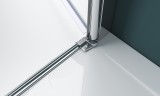 Душевая дверь BelBagno Etna 90 ETNA-B-1-90-C-Cr профиль Хром стекло прозрачное