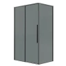 Душевой уголок Grossman Galaxy 110x100 120.K33.01.1110.42.10 профиль Графит сатин стекло тонированное