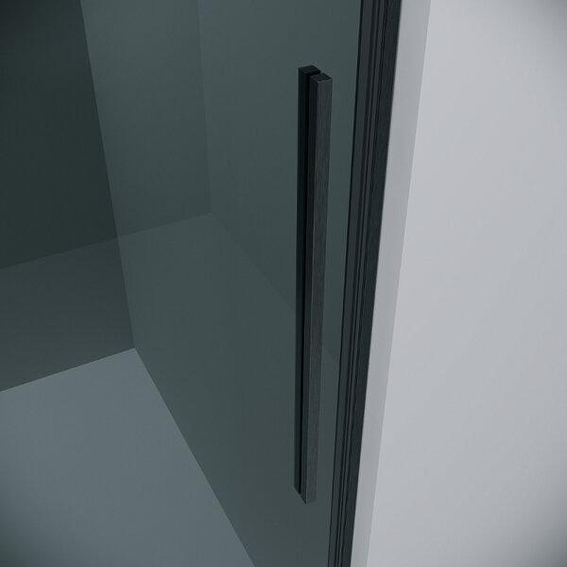 Душевой уголок Grossman Galaxy 110x100 120.K33.01.1110.42.10 профиль Графит сатин стекло тонированное