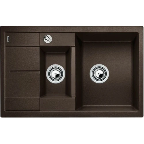 Кухонная мойка Blanco Metra 6 S Compact 515044 Кофе искусственный камень (литьевой мрамор) встраиваемый
