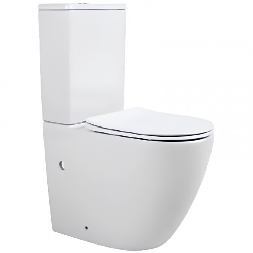 Унитаз компакт Aquatek Европа AQ2903-00 с бачком и сиденьем Микролифт фарфор напольный