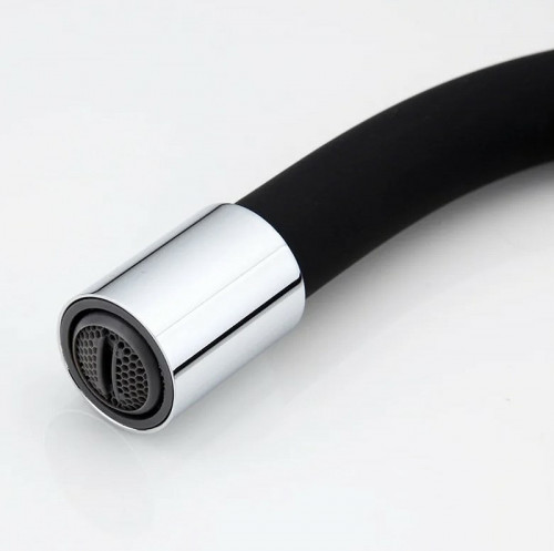 Смеситель для кухни Frap F4453-04 Черный матовый латунь