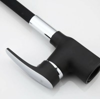 Смеситель для кухни Frap F4453-04 Черный матовый латунь