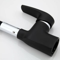 Смеситель для кухни Frap F4453-04 Черный матовый латунь