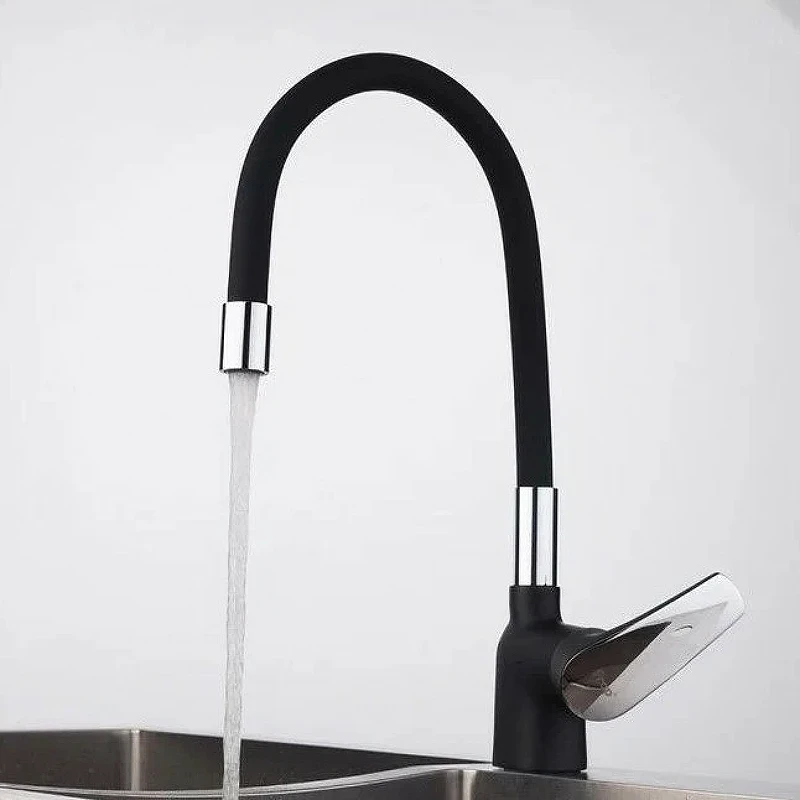Смеситель для кухни Frap F4453-04 Черный матовый латунь