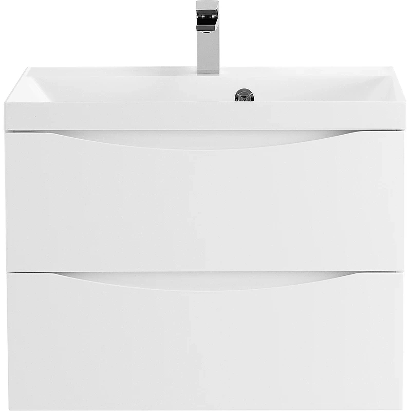 Тумба под раковину BelBagno Marino 60 MARINO-600-2C-SO-BL-P подвесная Bianco Lucido МДФ / ЛДСП