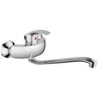 Смеситель для кухни Frap H21 F4621 Хром латунь на стену