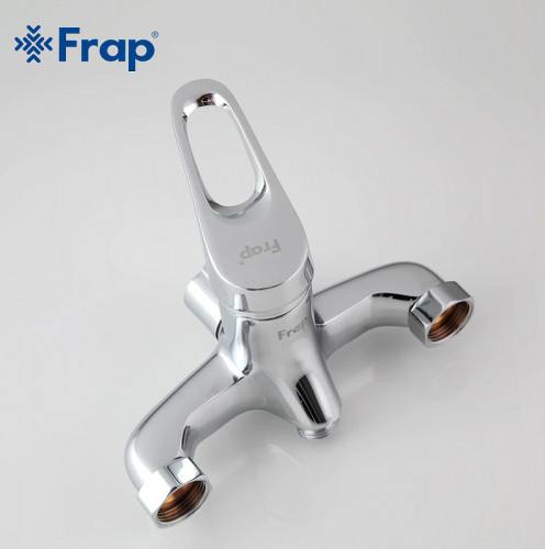 Смеситель для ванны Frap H13 F2213 универсальный Хром латунь на стену