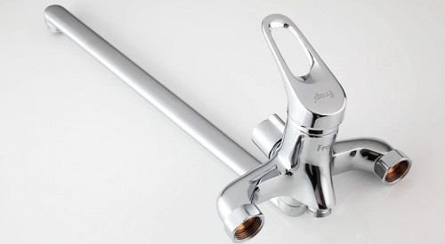 Смеситель для ванны Frap H13 F2213 универсальный Хром латунь на стену