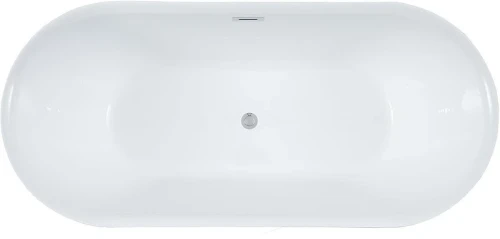 Акриловая ванна Aquanet Delight 170x78 289723 цвет Черный матовый Белый