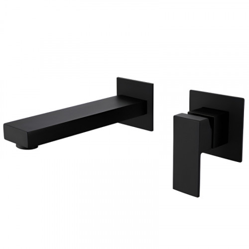 Смеситель для раковины ALMAes Liva TVZ-1845 цвет Черный матовый