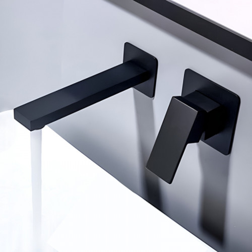 Смеситель для раковины ALMAes Liva TVZ-1845 цвет Черный матовый