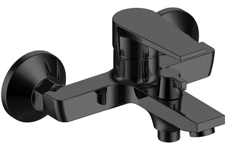Смеситель для ванны ESKO Budapest black BT54B цвет Черный матовый