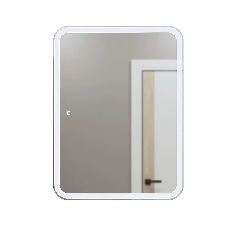 Зеркальный шкаф Mixline Фиджи Flip 60 551661 с подсветкой цвет Белый