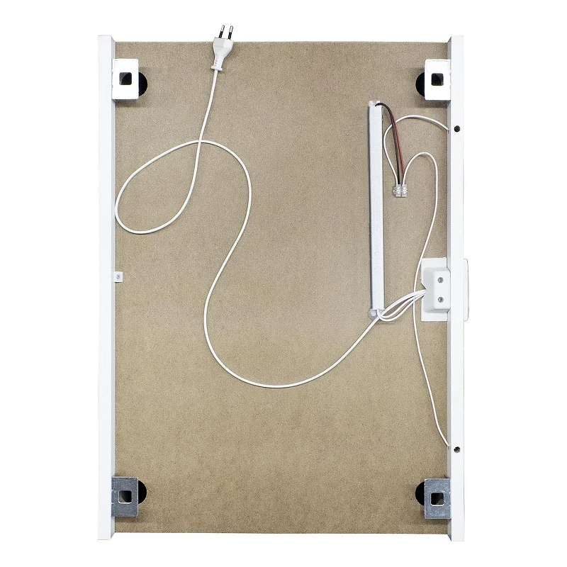 Зеркальный шкаф Mixline Фиджи Flip 60 551661 с подсветкой цвет Белый