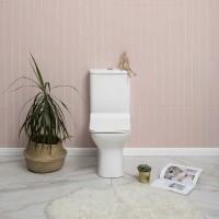 Унитаз компакт Aquanet Cube-C 210759 без бачка с сиденьем Микролифт фаянс напольный