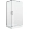 Душевой уголок Grossman Galaxy 120x80 R GR-3120R профиль Хром стекло прозрачное