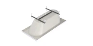 Акриловая ванна Erlit Modern 150х70 MODERN 150*70 цвет Белый