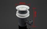 Смеситель для раковины Gappo G35 G1035 Хром