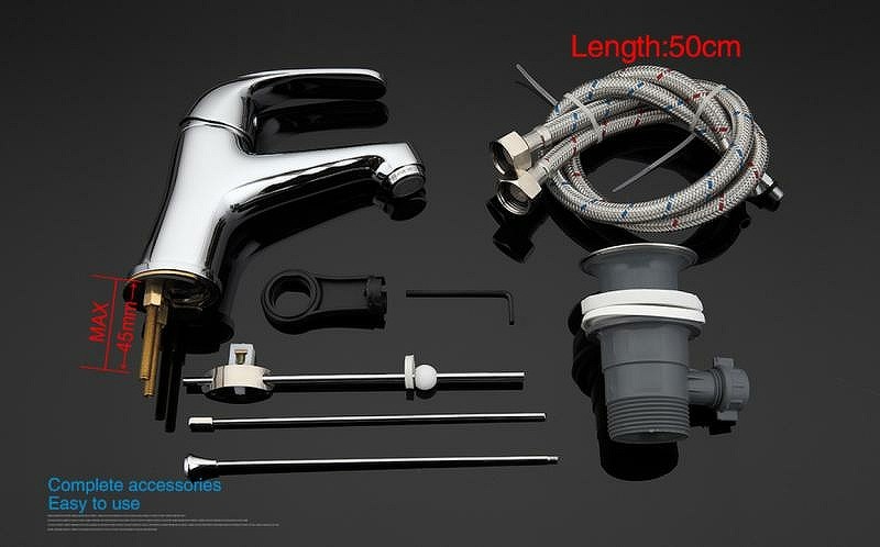Смеситель для раковины Gappo G35 G1035 Хром