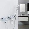 Смеситель для ванны Gappo G50 G3250-8 Хром латунь на стену