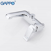 Смеситель для ванны Gappo G50 G3250-8 Хром латунь на стену