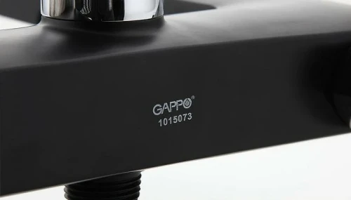 Смеситель для ванны Gappo G50 G3250 Черный матовый латунь на стену
