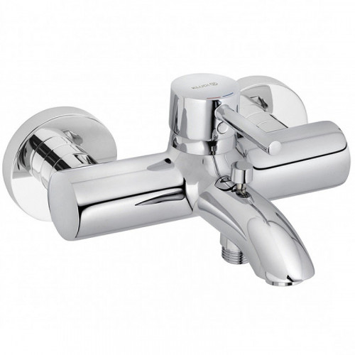 Смеситель для ванны Kludi Bozz 386910576 Хром латунь на стену