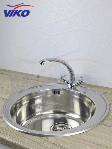 Смеситель для кухни Viko V-1233 Хром