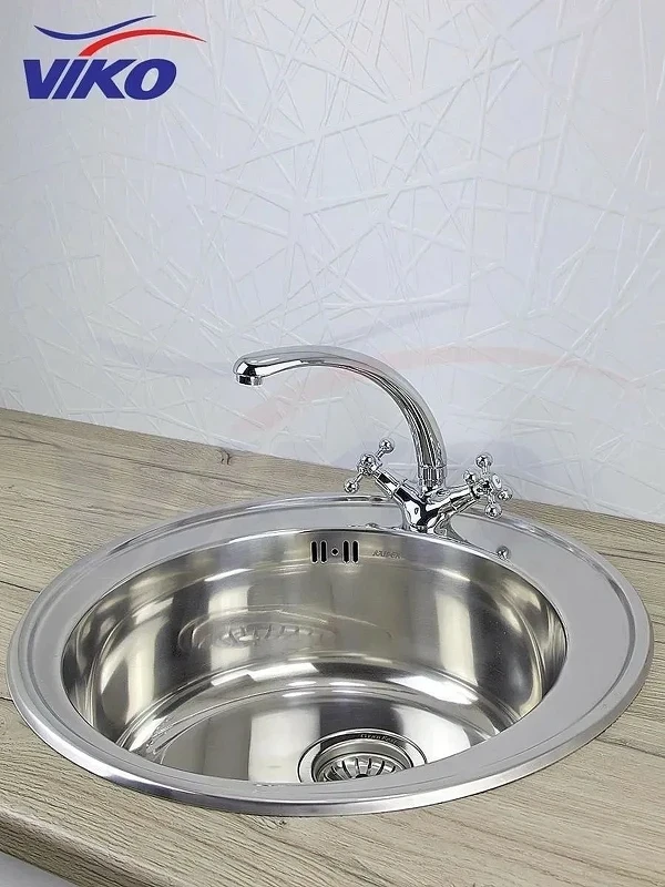 Смеситель для кухни Viko V-1233 Хром