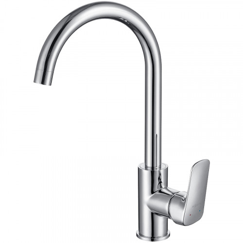 Смеситель для кухни Aquatek Вега AQ1082CR Хром латунь