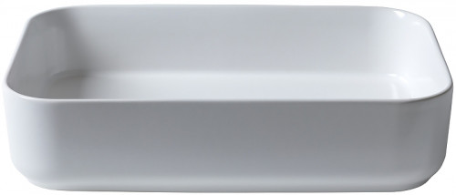 Раковина-чаша Allen Brau Fantasy 50 4.11021.20 Белая фаянс накладная